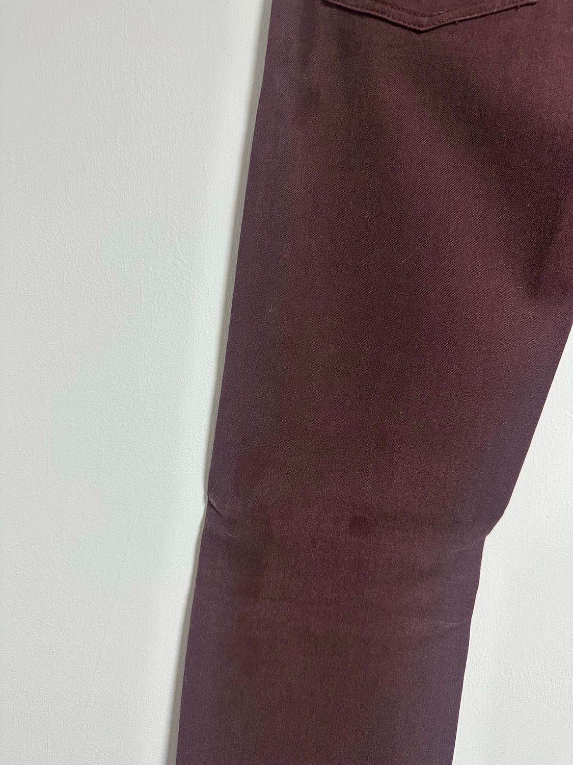 디올옴므 버건디 팬츠 상품이미지5