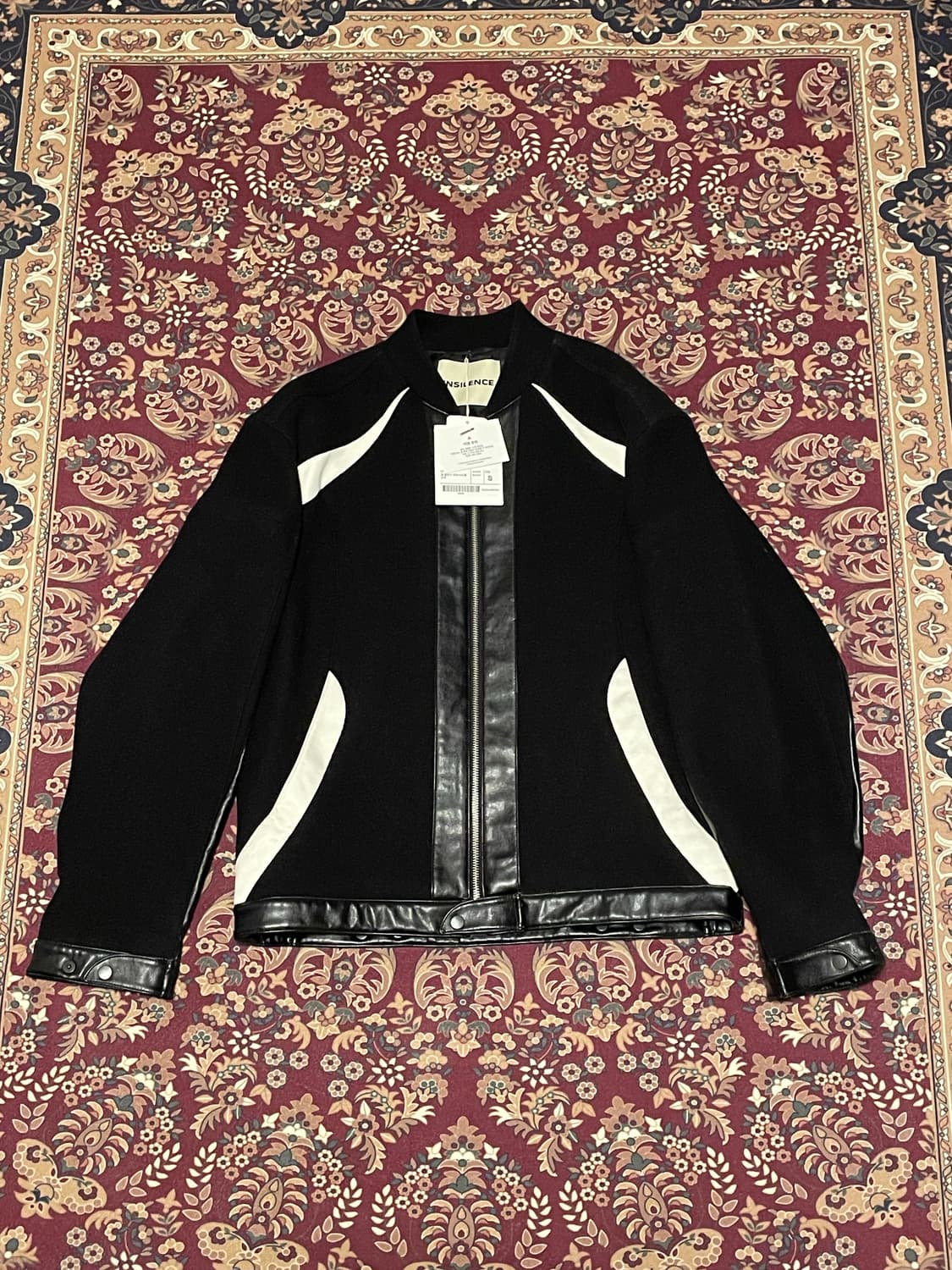 [S] 24SS 인사일런스 울 블랜드 모터사이클 자켓 상품이미지1