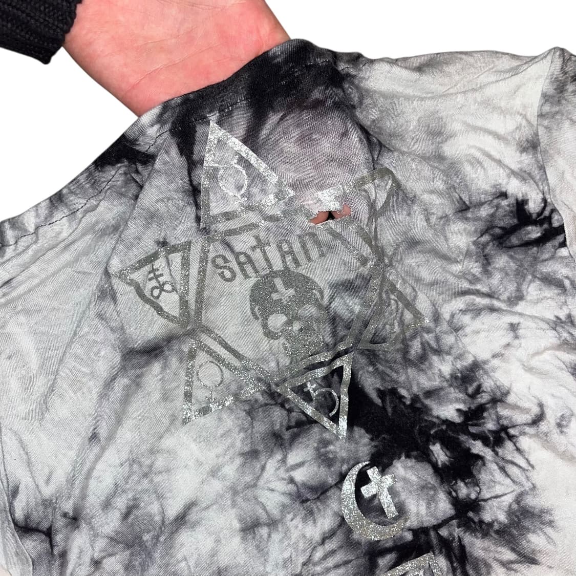 GHOST of HARLEM 고스트 오브할렘 나염 프린팅가디건 펑크y2k 상품이미지8