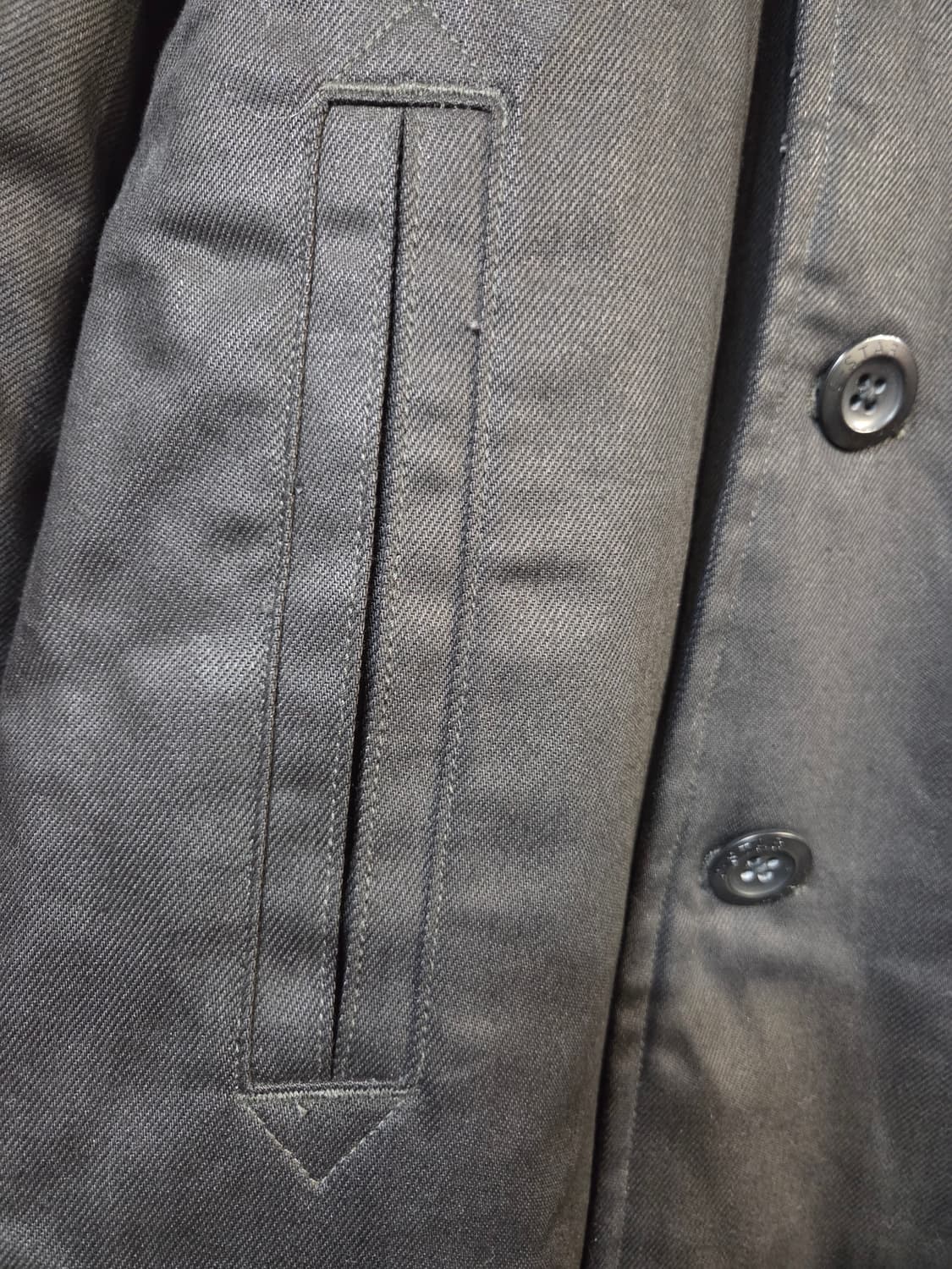 G-Star RAW 더블 브레스트 블랙 코트(M) 상품이미지3