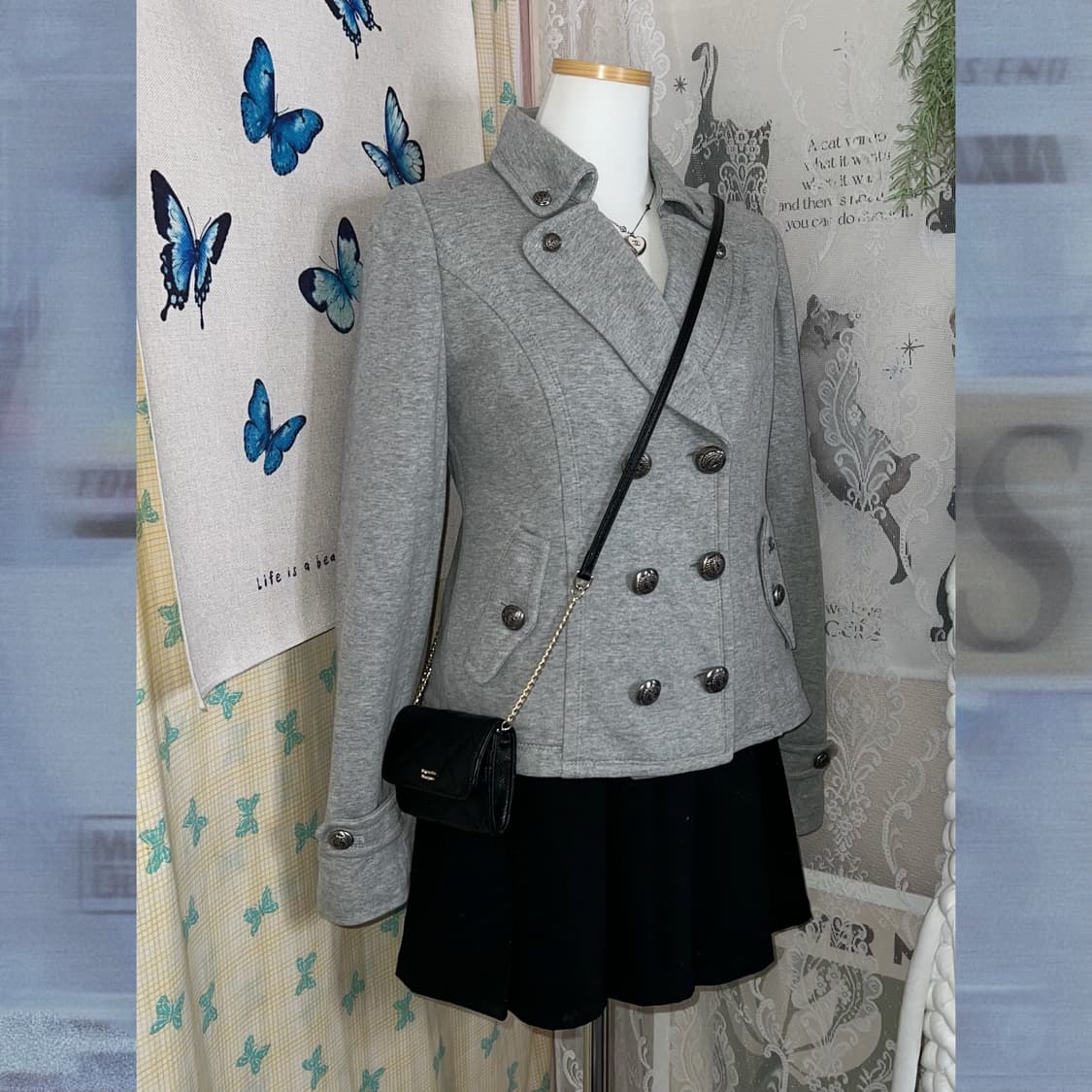 버버리 그레이 자켓 상품이미지7