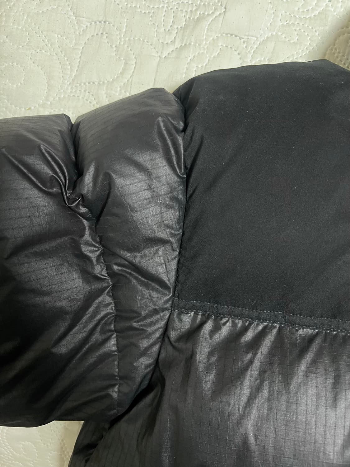 [블랙/L] 노스페이스 화이트라벨 노벨티 눕시 다운 자켓 상품이미지10