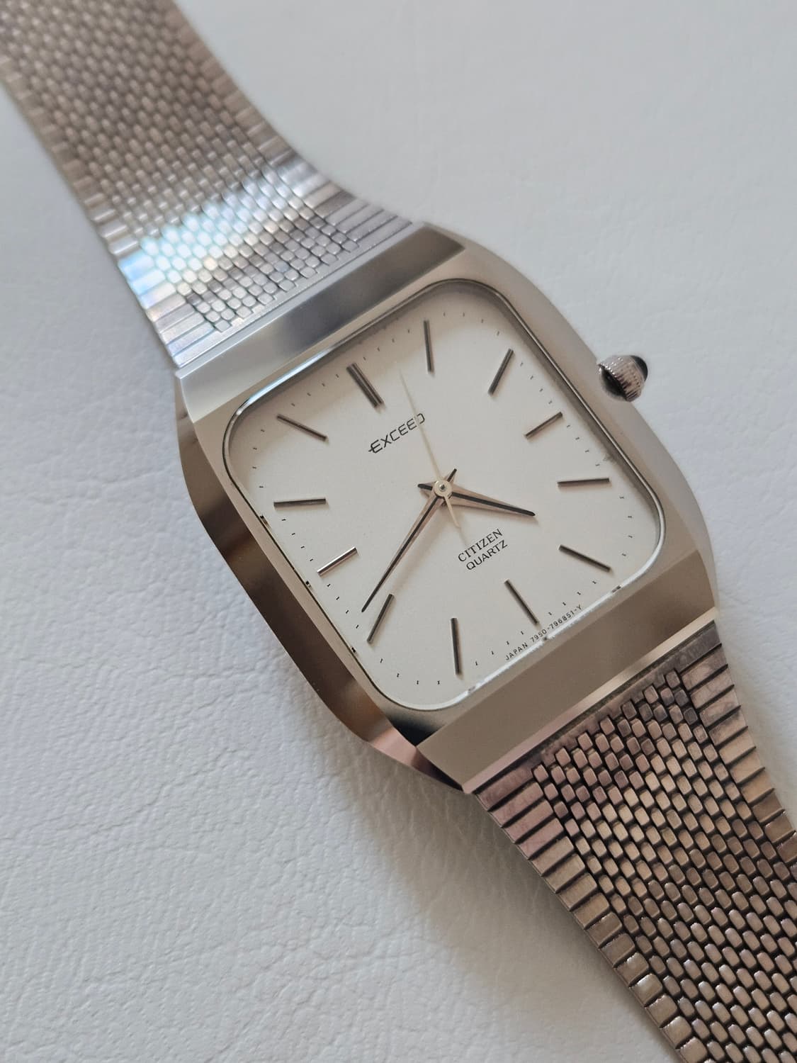 빈티지 시티즌 익시드 쿼츠 메탈 시계 상품이미지1
