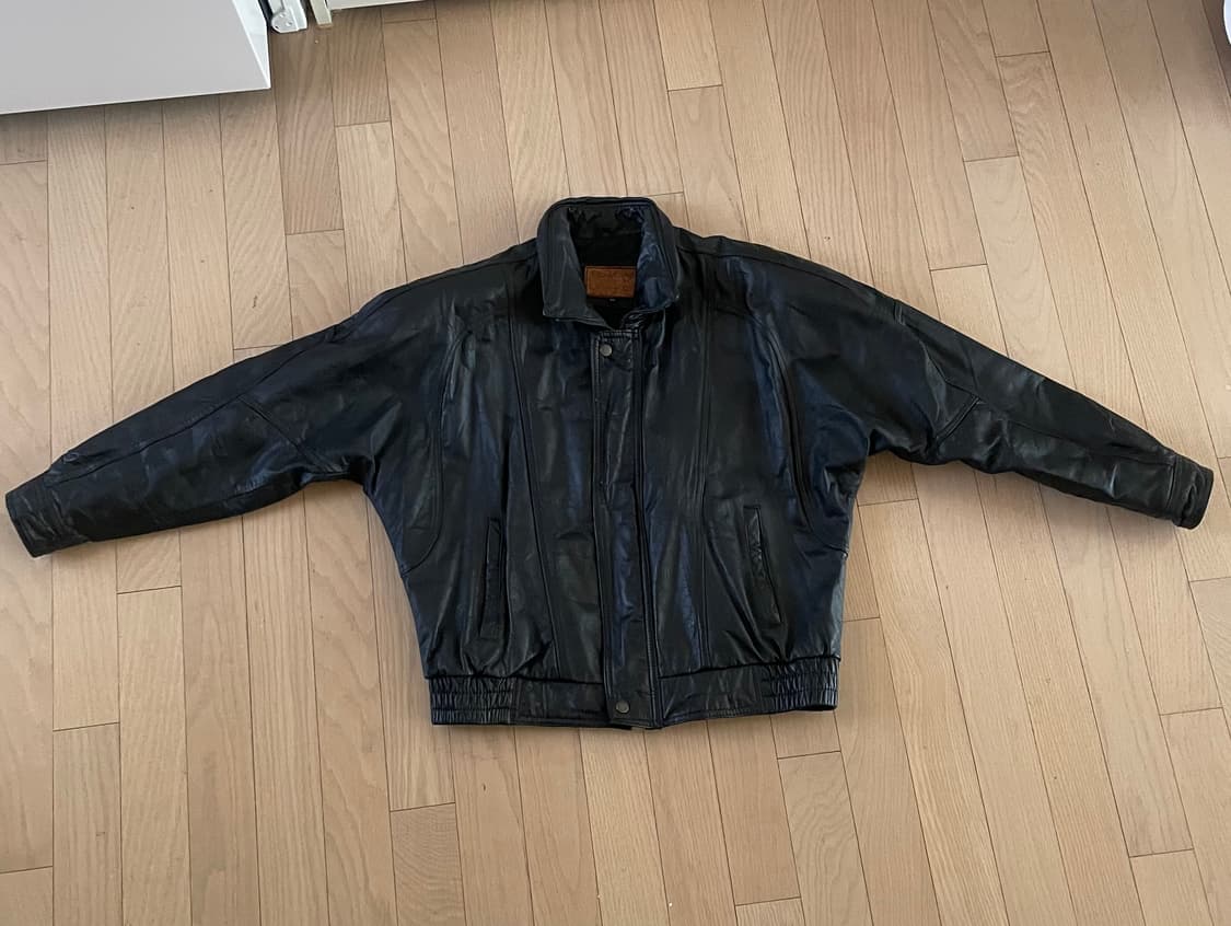 Mustang Italy Deer Leather Bomber Jacket 상품이미지3