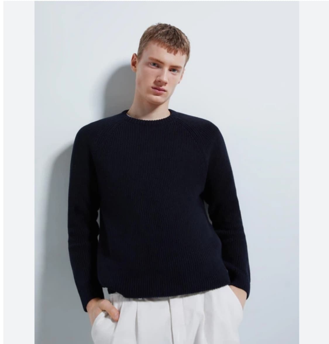 M) ZARA 자라 니트 스웨터 상품이미지1