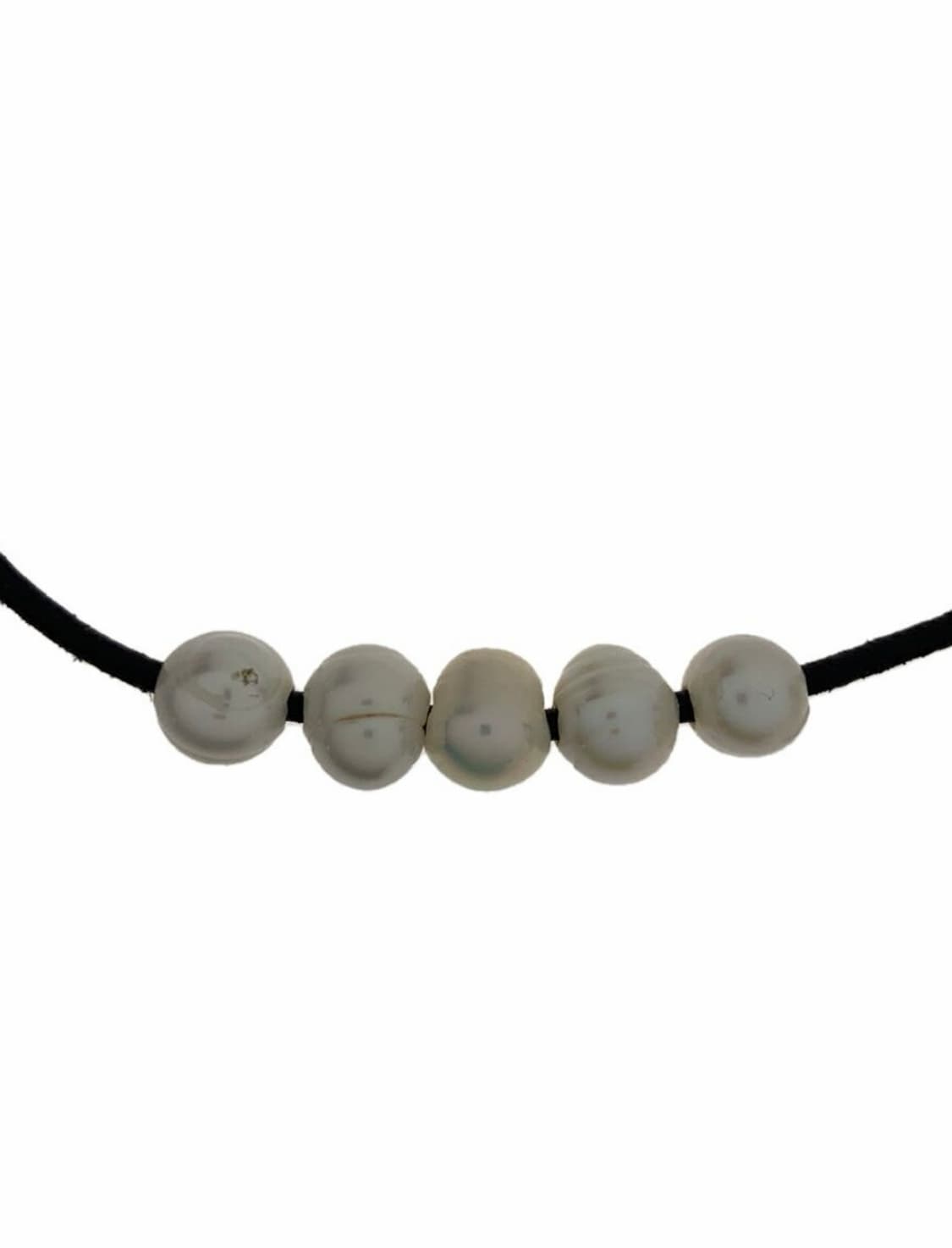 솔로이스트 소가죽 진주 목걸이 상품이미지2