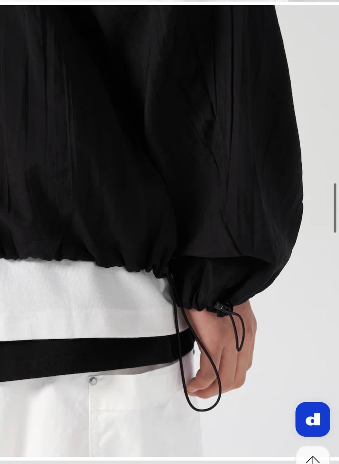 (XL) 에잇세컨즈 링클 나일론 자켓 점퍼 판매 상품이미지9