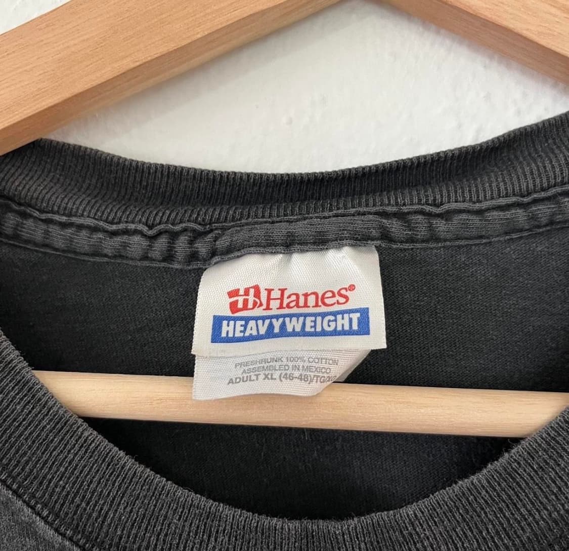 90‘s 빈티지 Hanes 티셔츠 XL 상품이미지3
