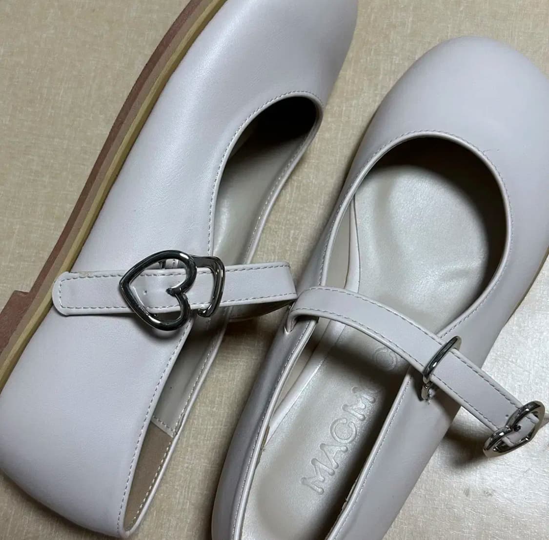 [235] 마크모크 하트 버클 메리제인 슈즈 플랫슈즈 상품이미지1