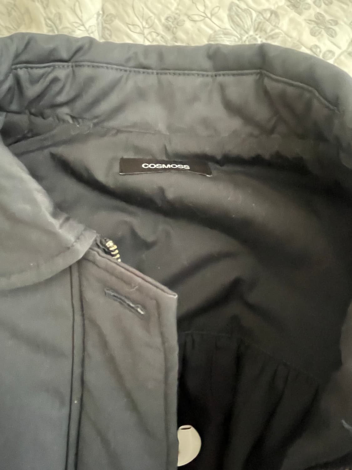 코스모스 셔링 패딩 다크그린 상품이미지2