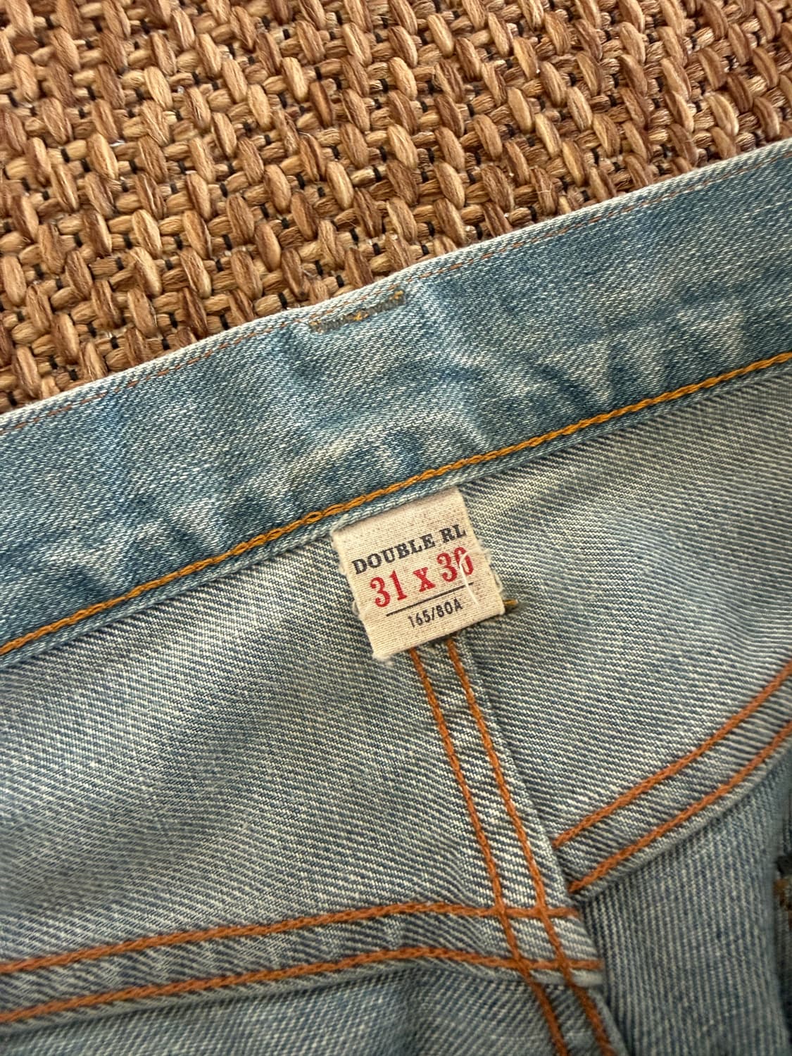 rrl 스트레이트핏 캠든 셀비지 진 31x30 상품이미지7
