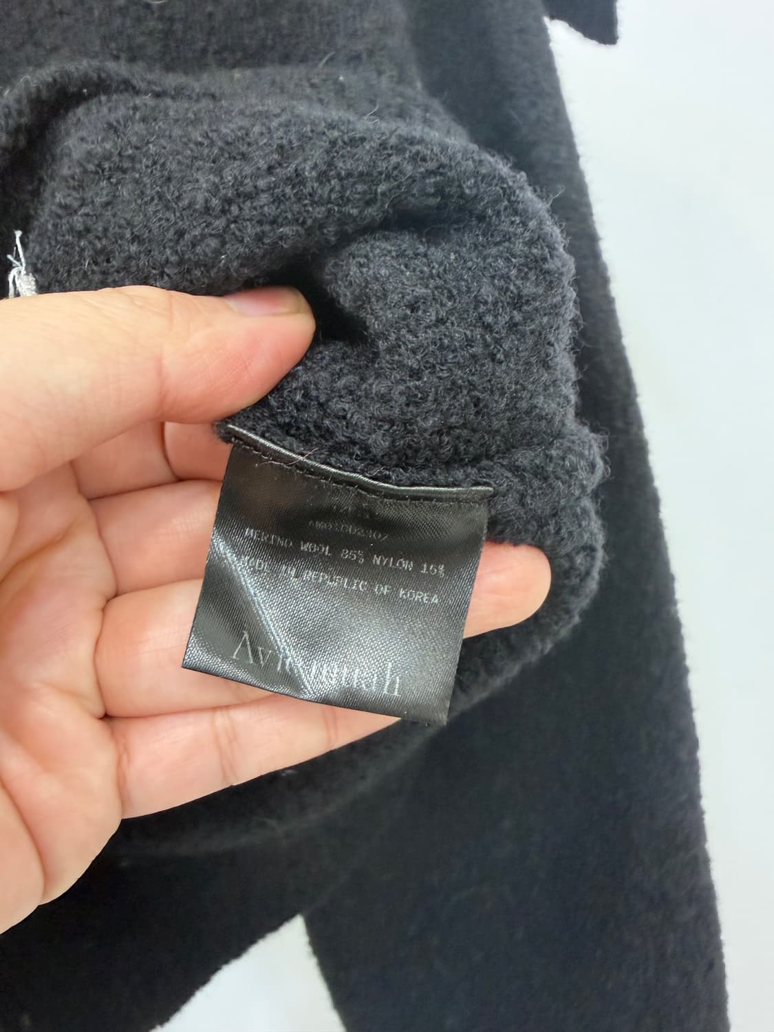 아비에무아 Aviemuah 메리노 울 세일러 카라 스웨터 상품이미지5