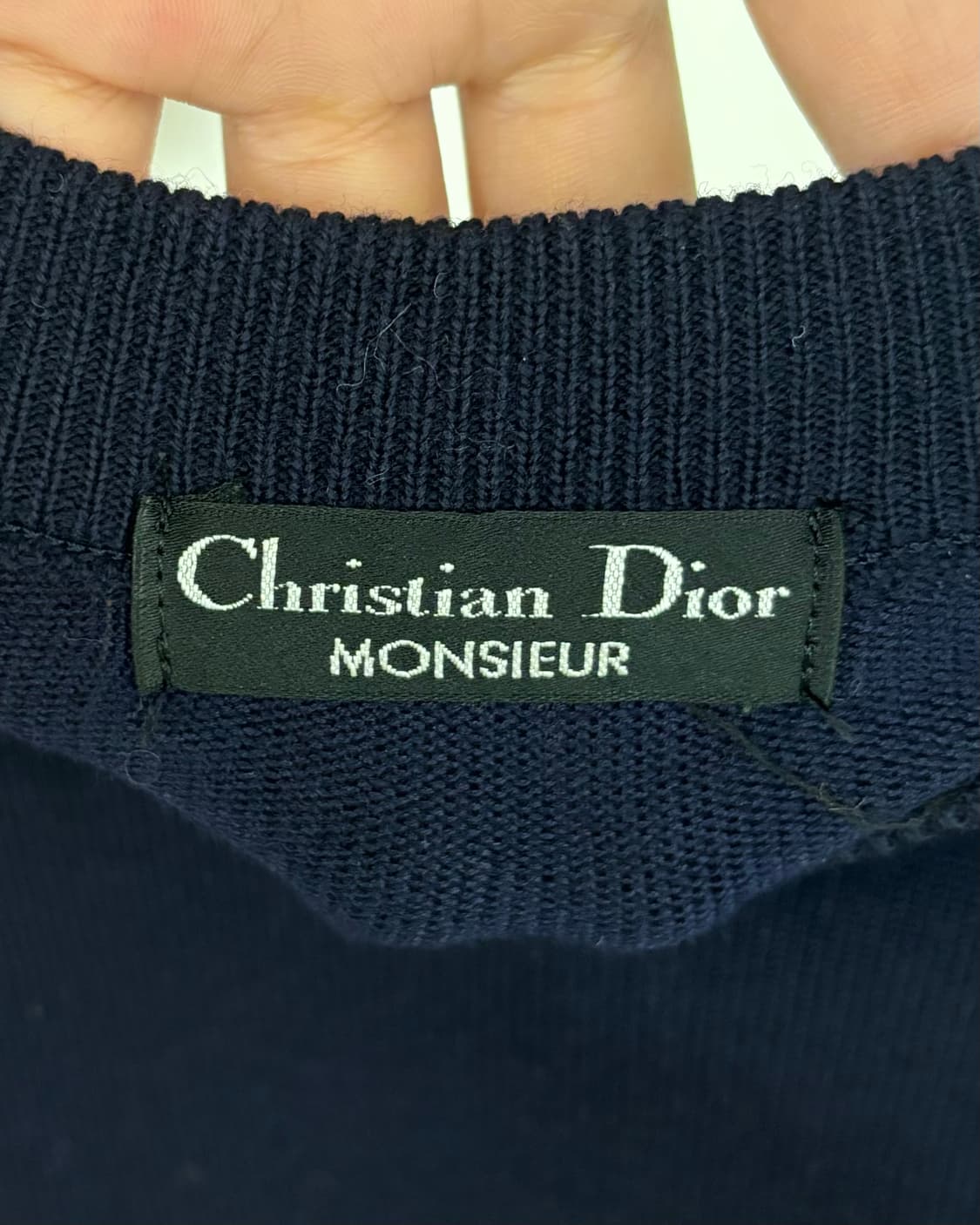 크리스찬 디올 몬슈어 네이비 니트 상품이미지7