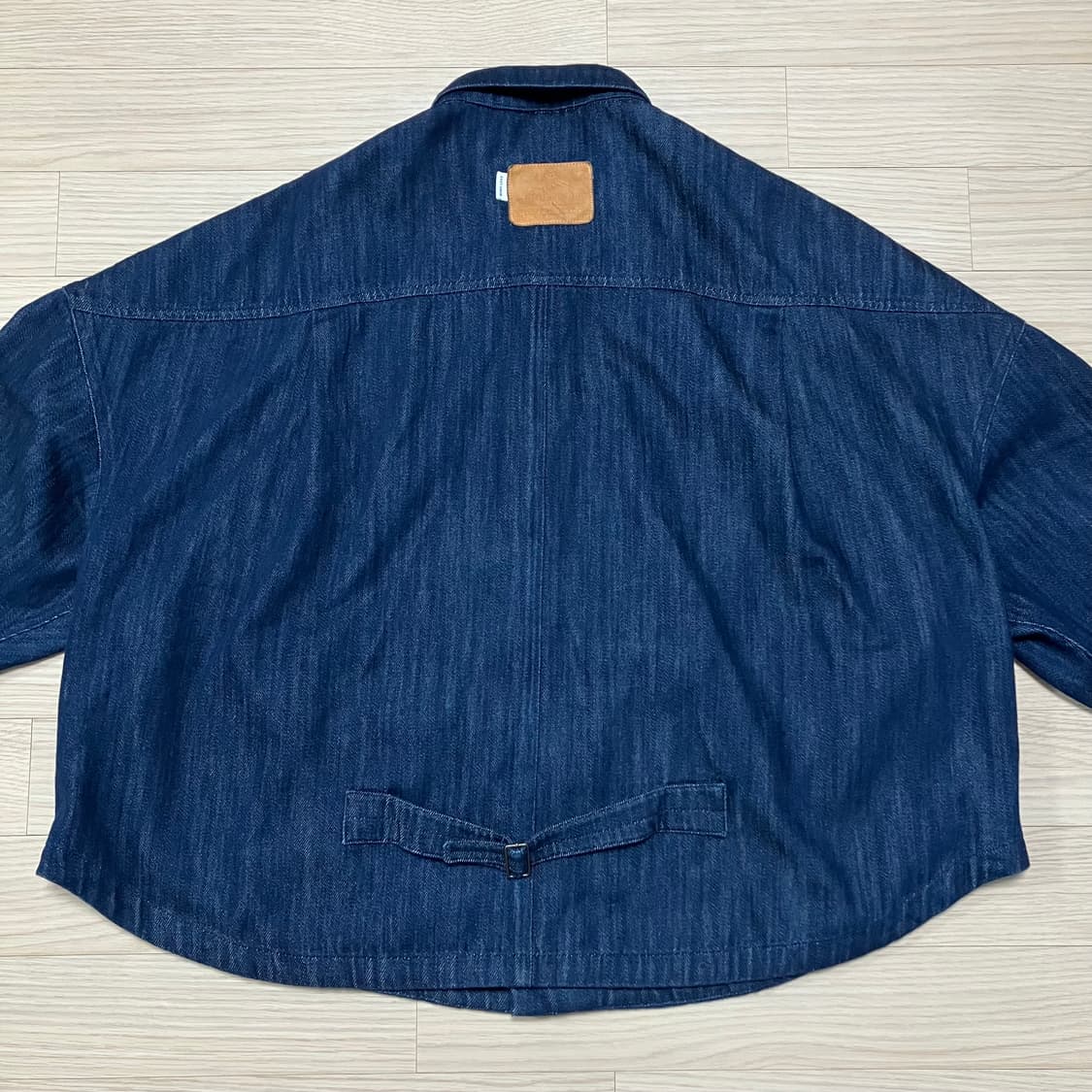 이스트오캄 x 몬스터쏭 데님 트러커 자켓 상품이미지4