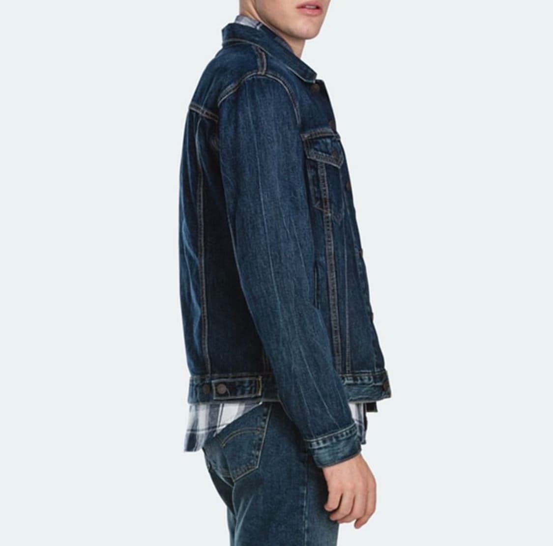 리바이스 크롭 청자켓 S 새제품 상품이미지4