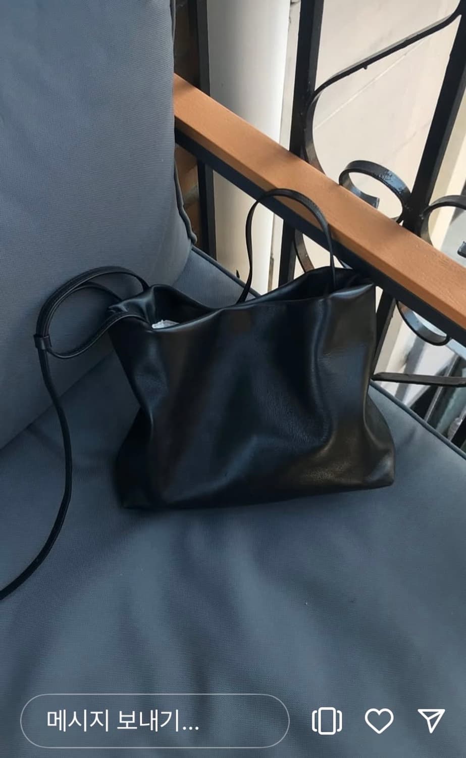 하스타 헨리스트랩백 양가죽 크로스 숄더백 상품이미지3