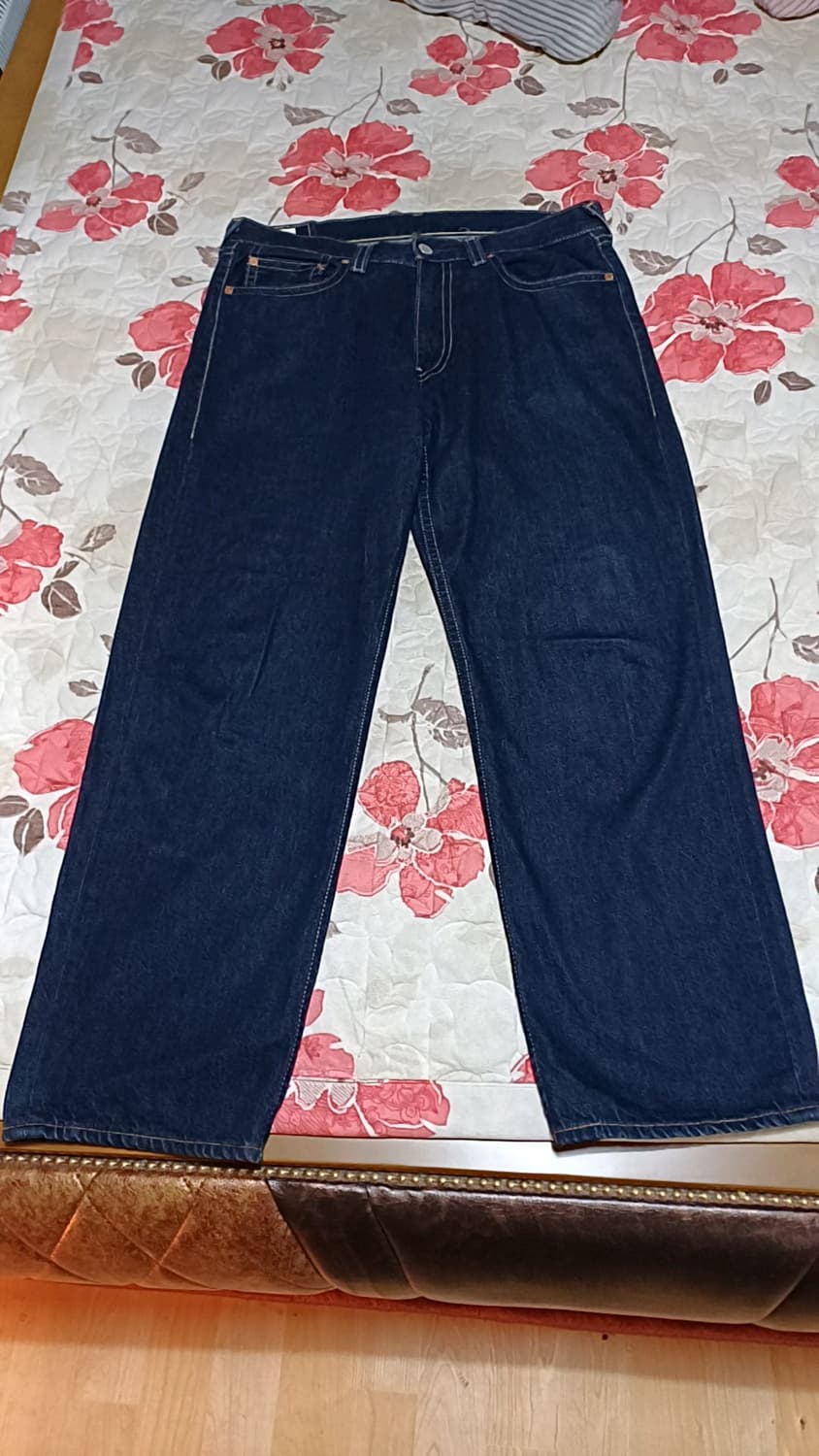 리바이스 Type1 루즈핏청바지 실측38인치 기장114 상품이미지1