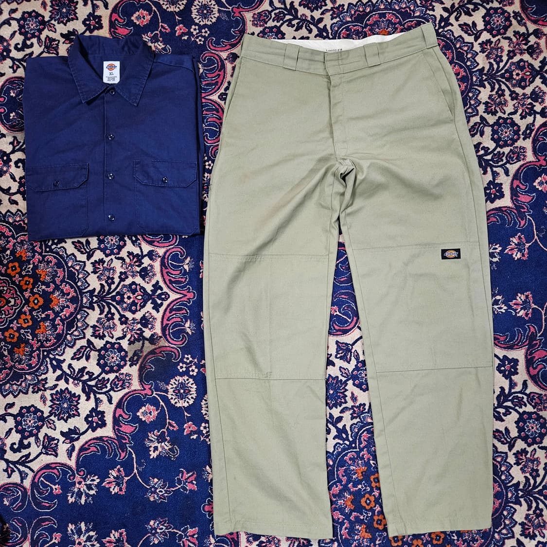 디키즈(Dikkies) 더블니 워프팬츠 상품이미지1