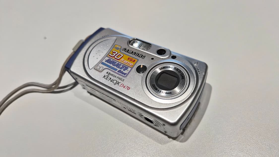 작례O 빈티지 감성 삼성 케녹스 d470 디지털카메라 디카 상품이미지7