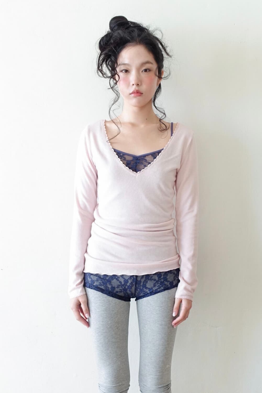 샵페어리  iris long top (pink) 상품이미지1
