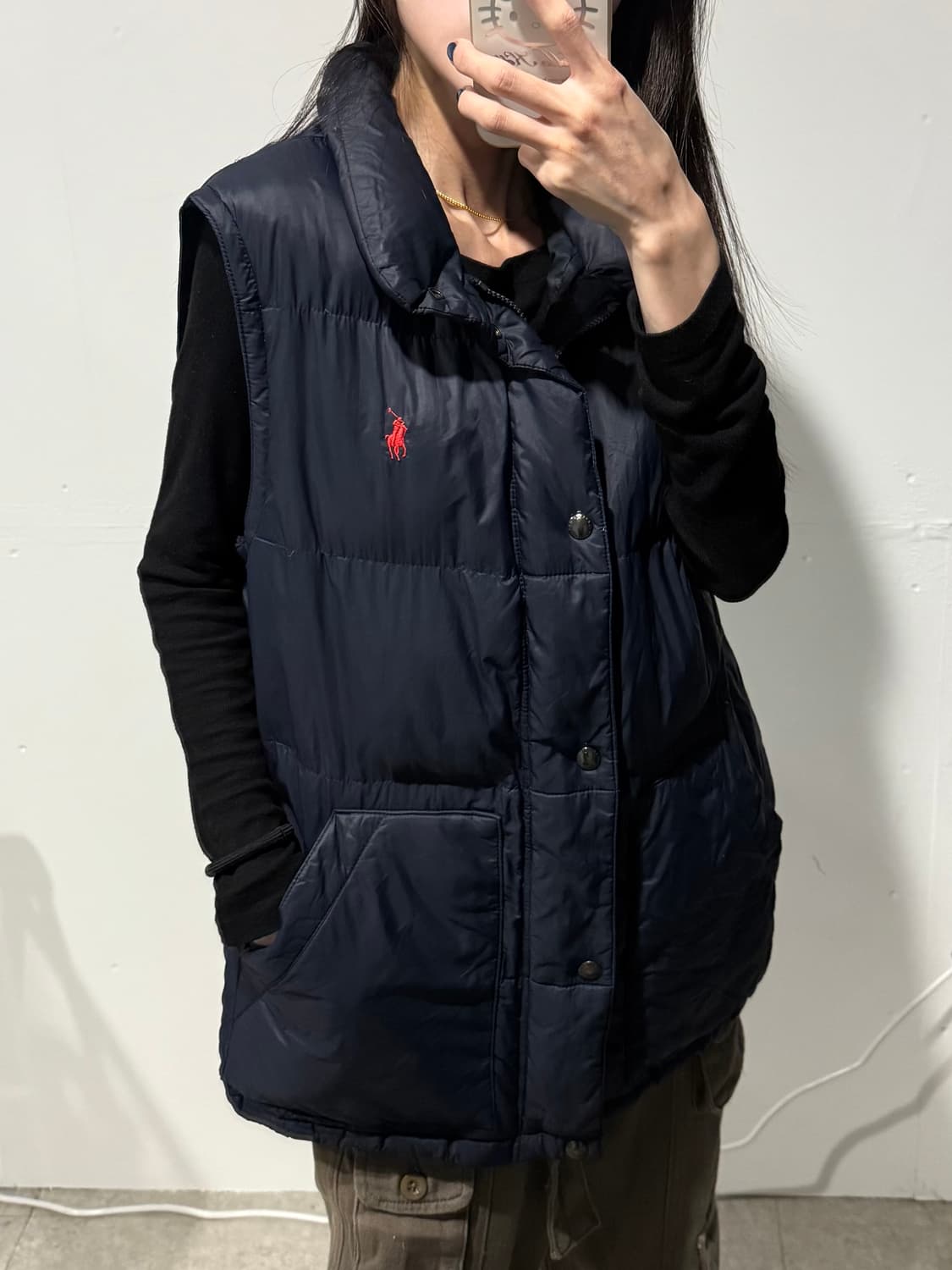 폴로 랄프로렌 포니 다운베스트 상품이미지1