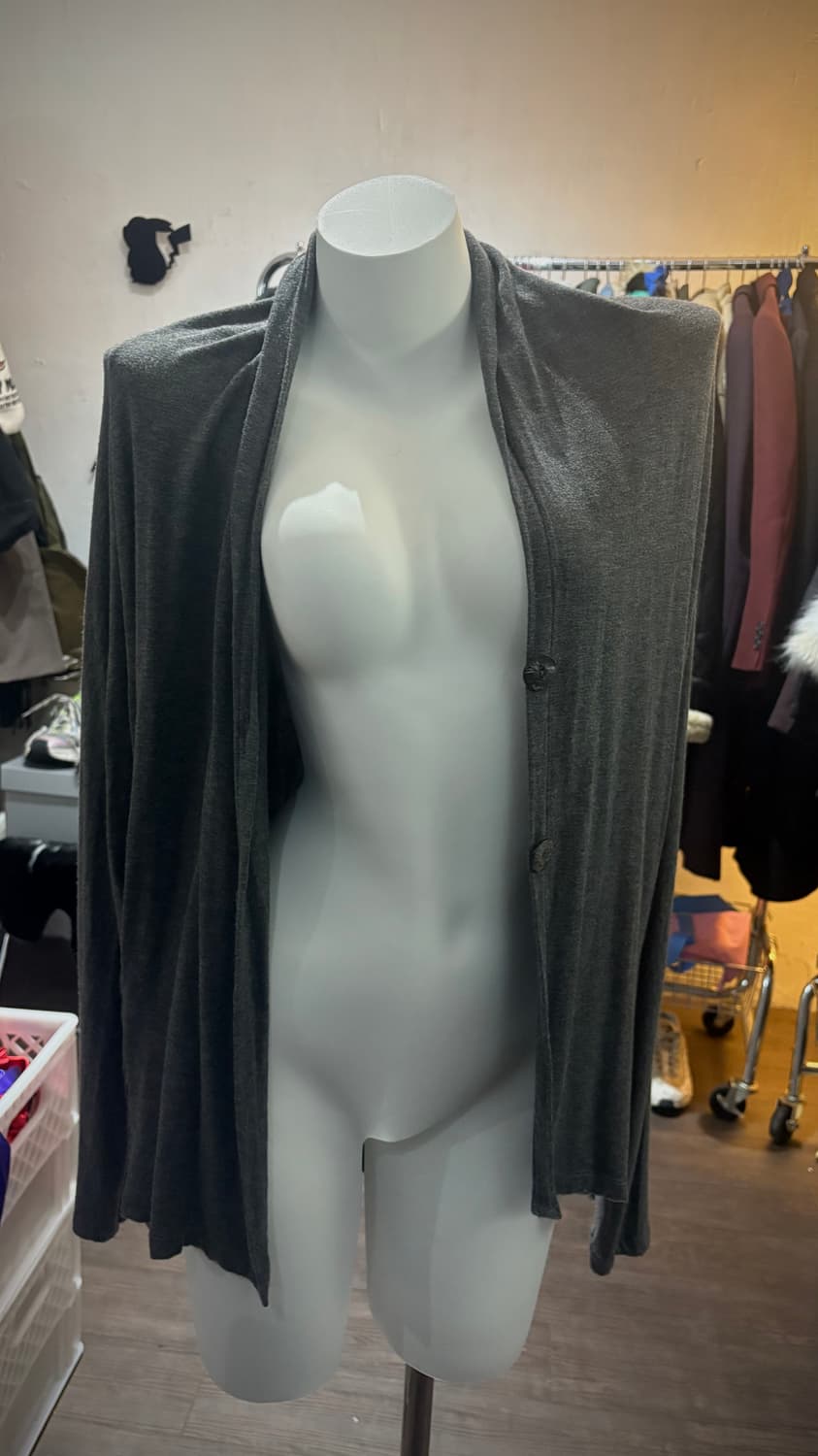 TTF✳️요지야마모토 셔링 가디건 /남녀공용 상품이미지2