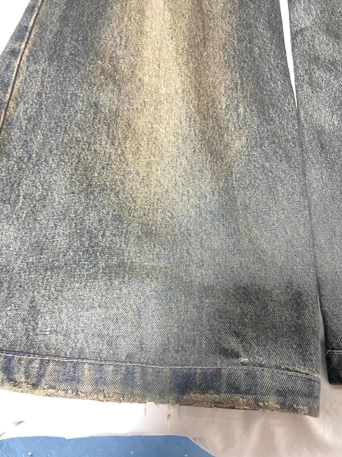 노이어 디스트로이드 플레어 데님 팬츠 50 상품이미지6