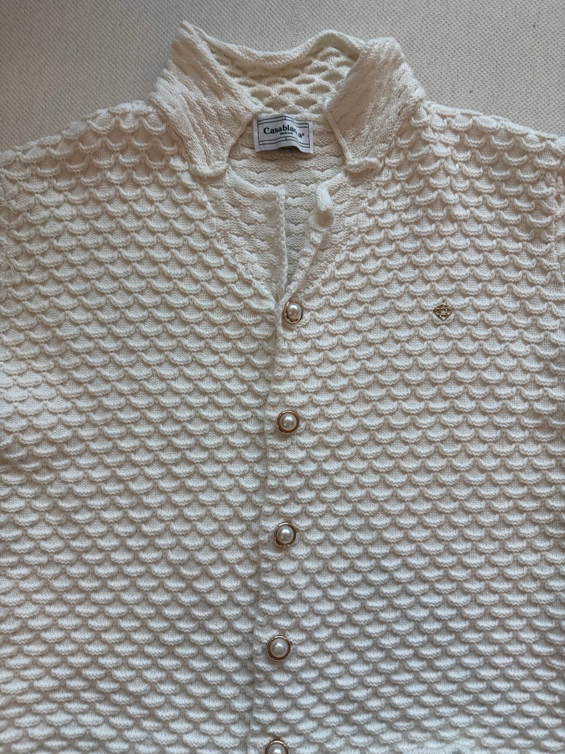 카사블랑카 니트 셋업 상품이미지2