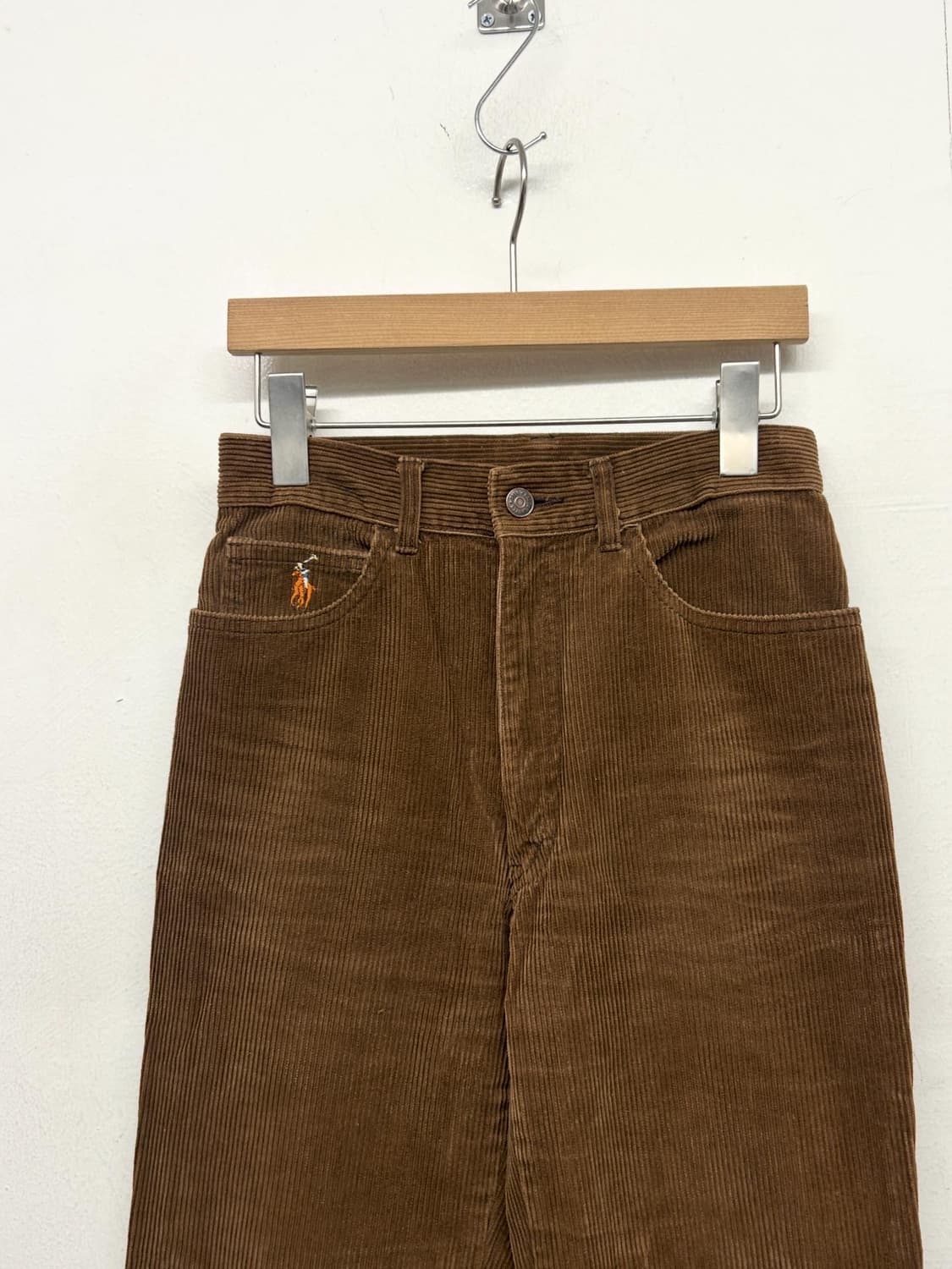 90s JPN 폴로 랄프로렌 브라운 코듀로이 바지 상품이미지2