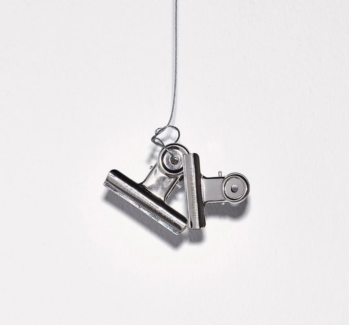 피마원 초판 불독클립 실버 상품이미지1