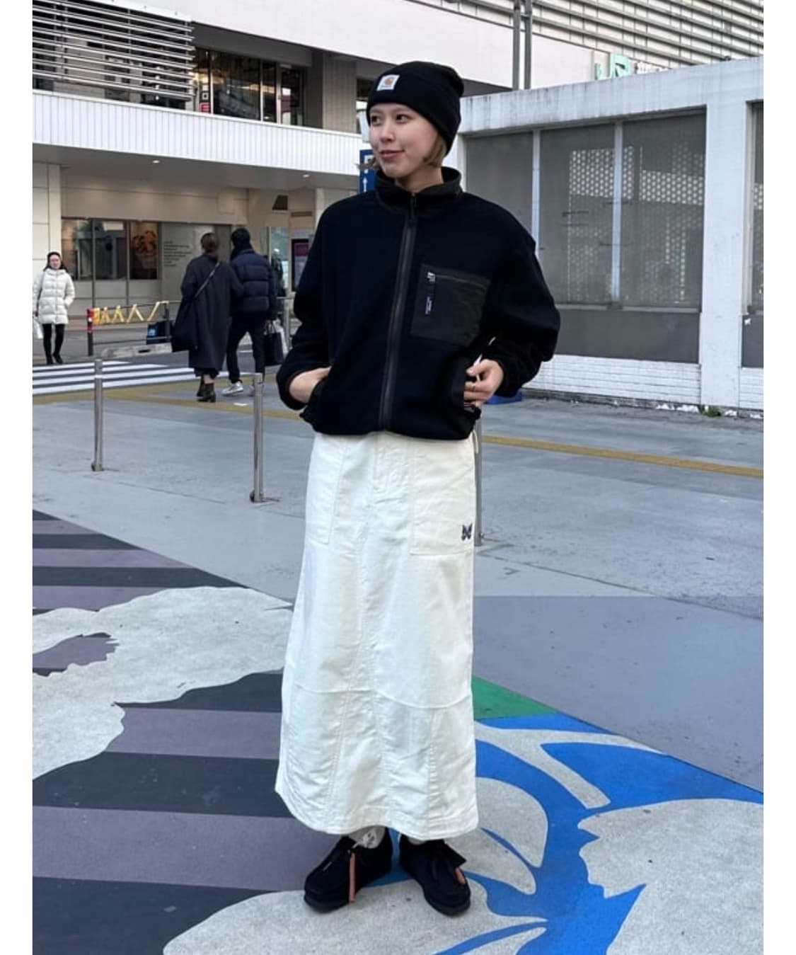 니들스 needles 퍼티그 스커트 1사이즈 새상품  상품이미지1