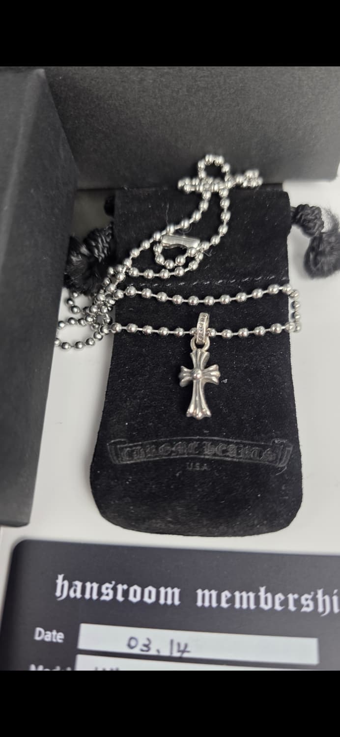 [풀구성,세척완료]크롬하츠 베이비펫 펜던트+체인 상품이미지2