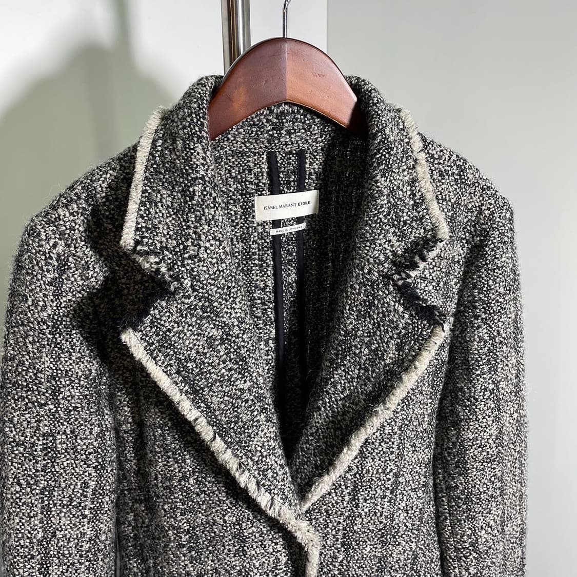 이자벨마랑 트위드 싱글 자켓 상품이미지4