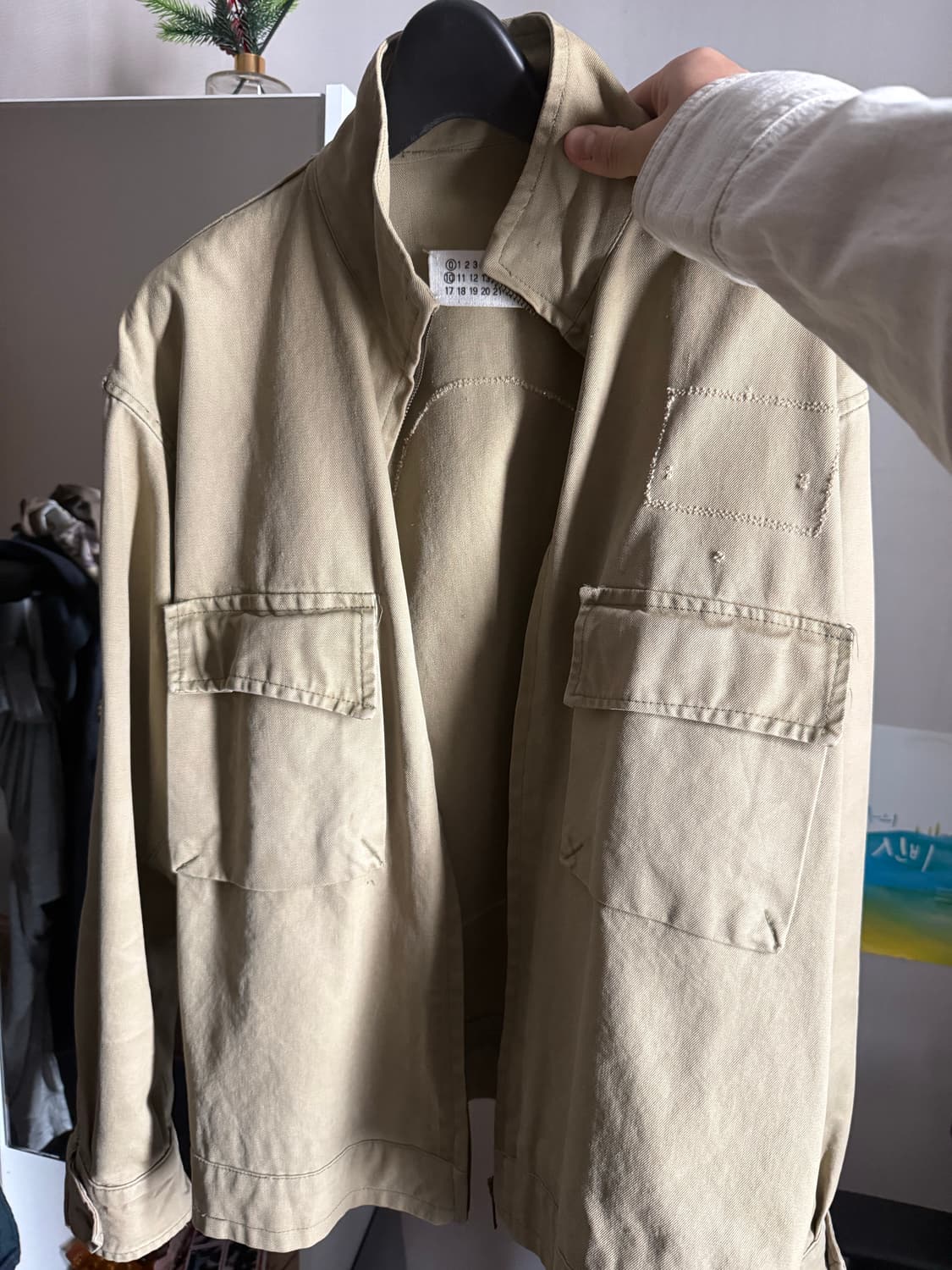 마틴 마르지엘라 아티저널 밀리터리 자켓 m 상품이미지1