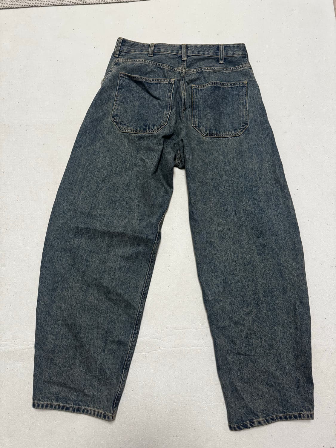 해칭룸 와이드 커브진 3사이즈 상품이미지1