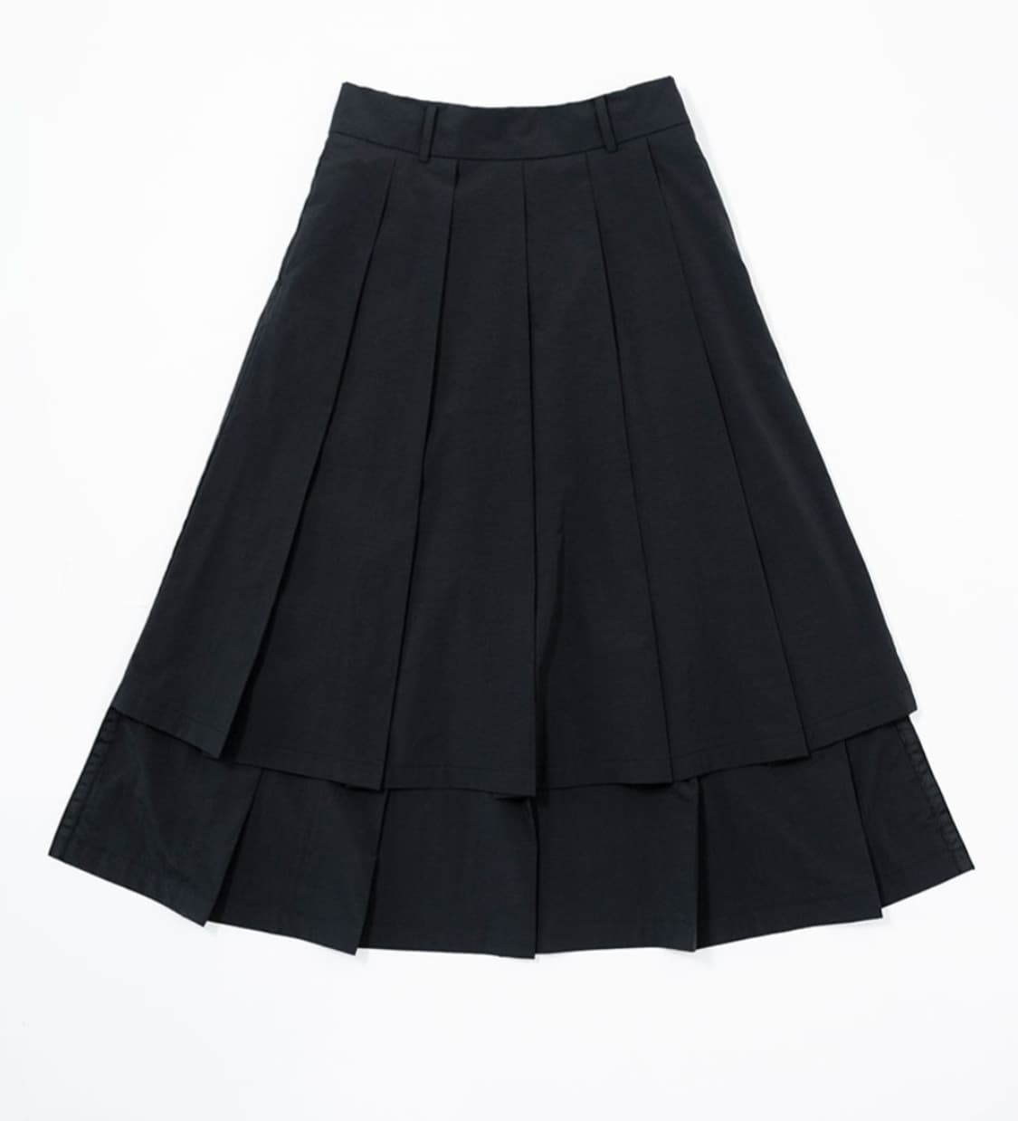 새상품) 유노이아 플리츠 스커트 s사이즈 high low 상품이미지9