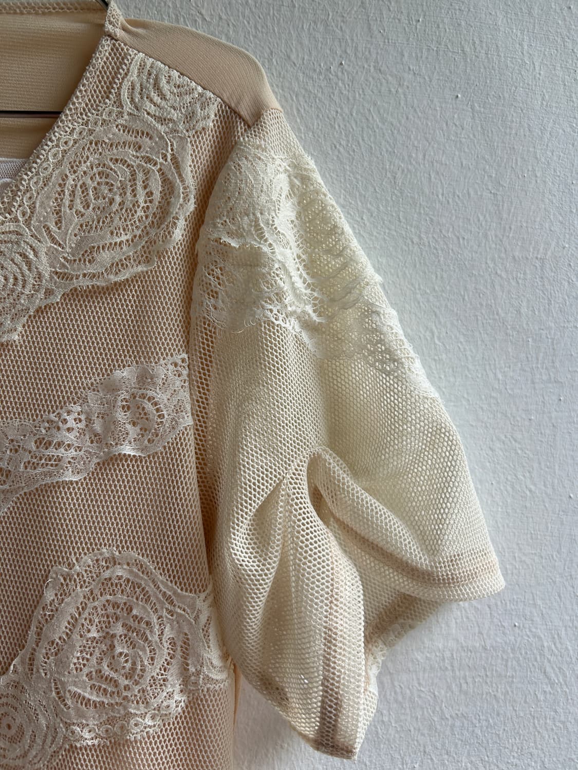 살구 장미 원피스 상품이미지3