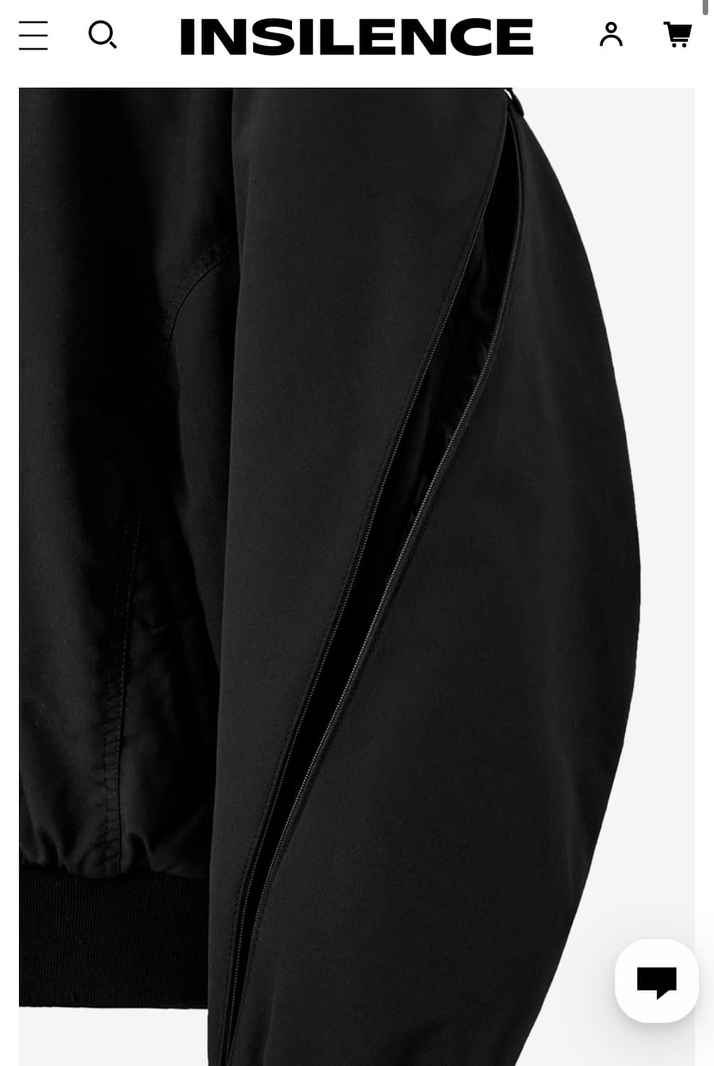 인사일런스 패디드 봄버자켓 상품이미지6