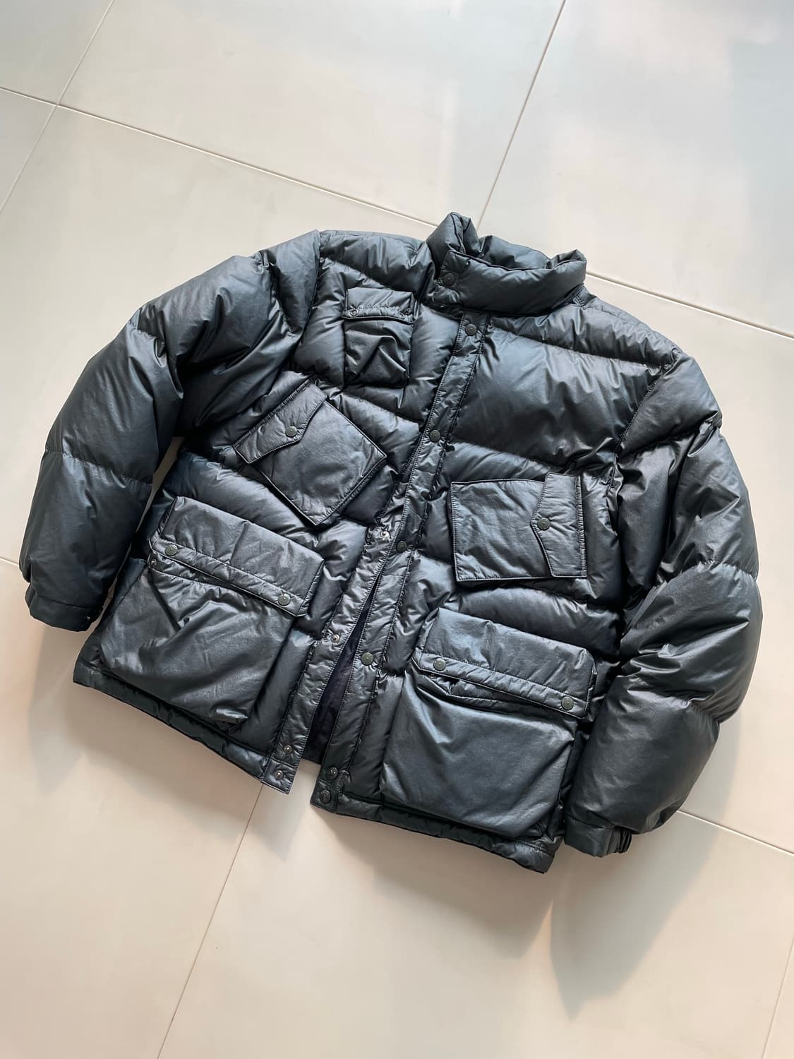 이스트로그 c-1 다운 패딩 자켓 L 카키 상품이미지1