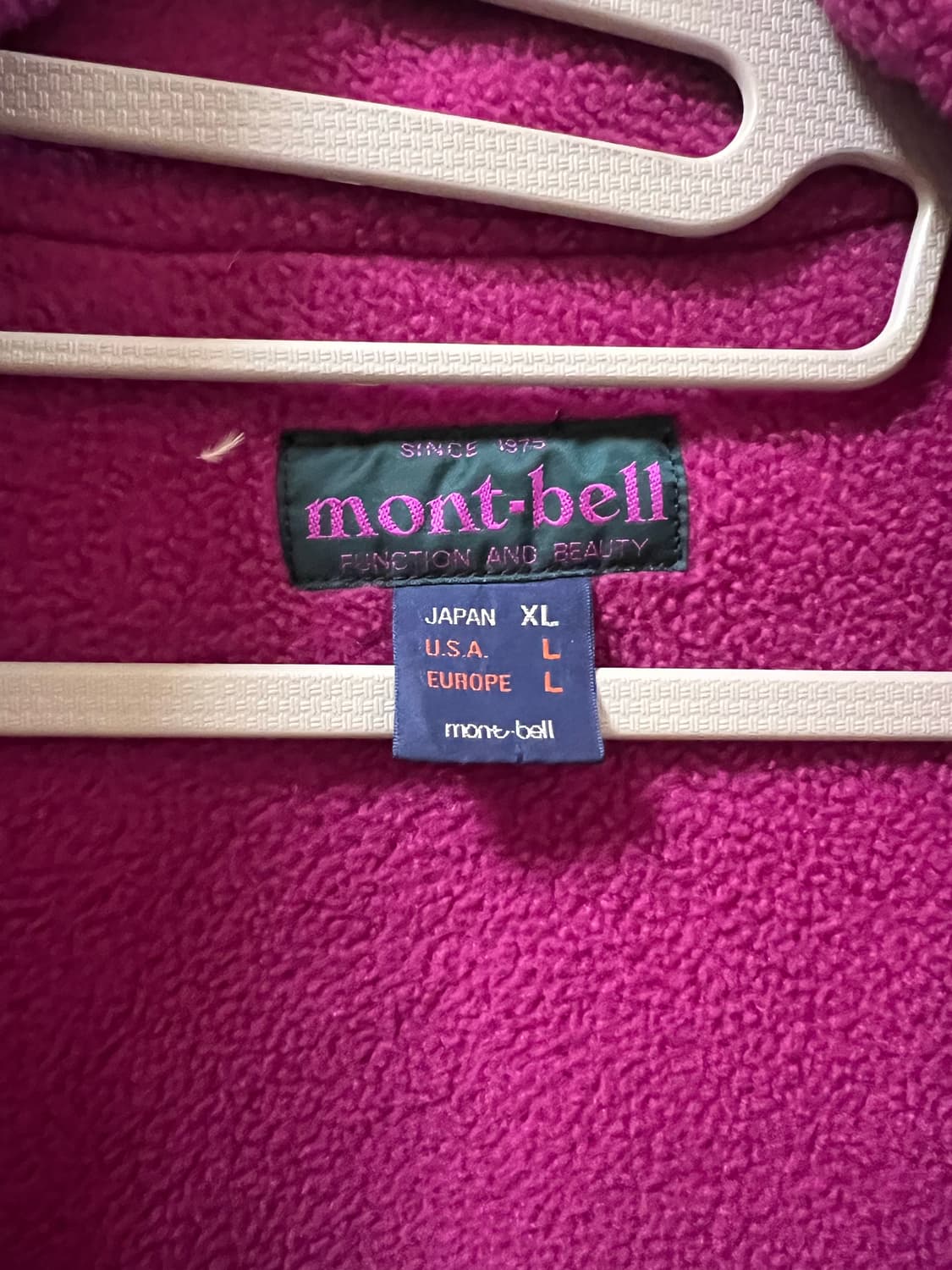 80s 몽벨 빈티지 블루종 L 상품이미지3