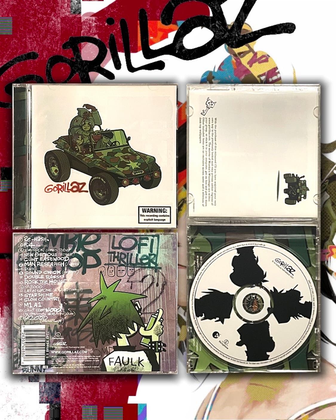 Gorillaz - Gorillaz+Demon days 2CD 한정판 상품이미지3