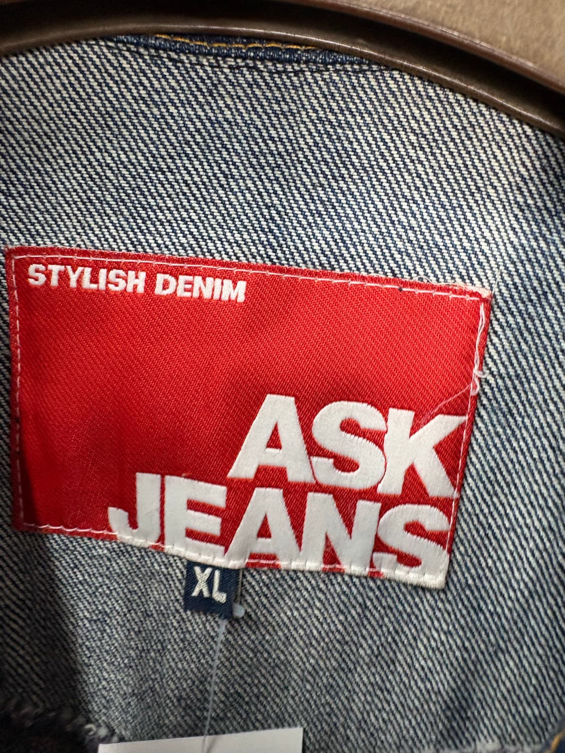 에스크 패치워크 디테일 y2k데님자켓 A2906 상품이미지10