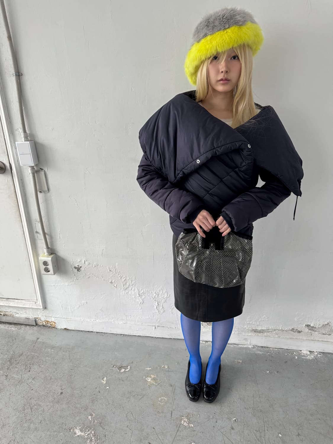 AdidasXStellaMcCartney big collar jacket 상품이미지5