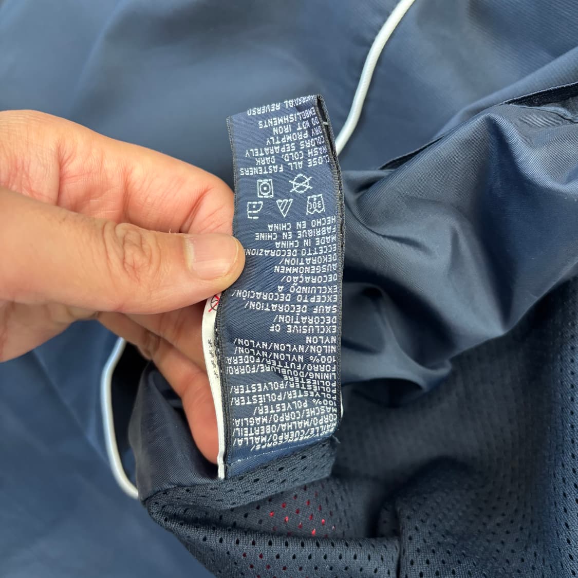 타미 힐피거 빈티지 배색 하프 집업 아노락  상품이미지8