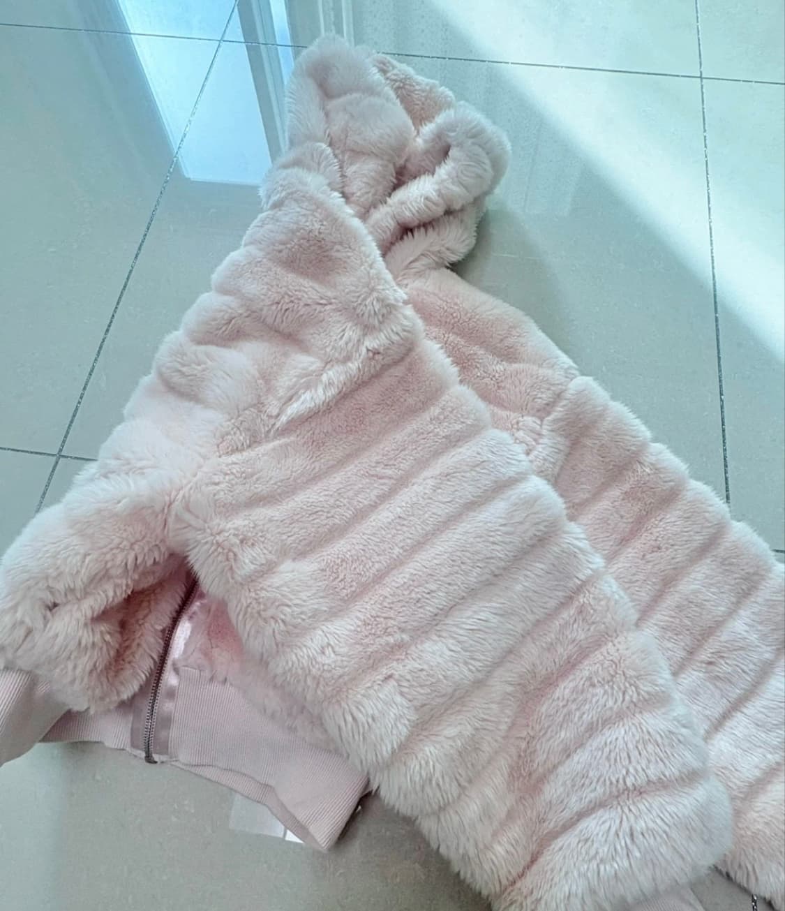 빅토리아시크릿 핑크 퍼 자켓 상품이미지2