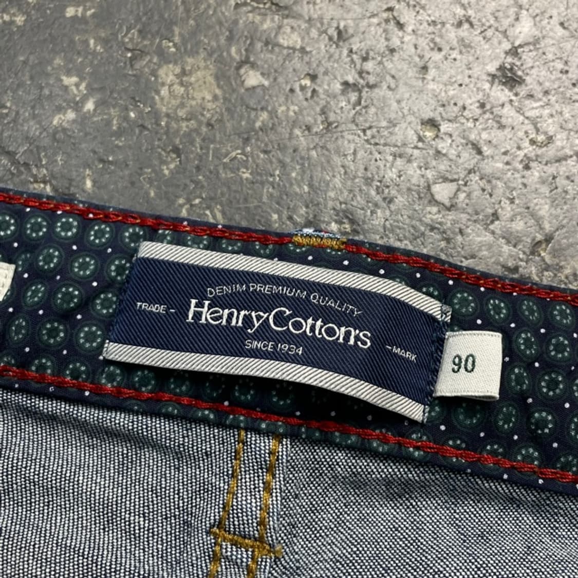 34 헨리코튼 청바지 상품이미지3