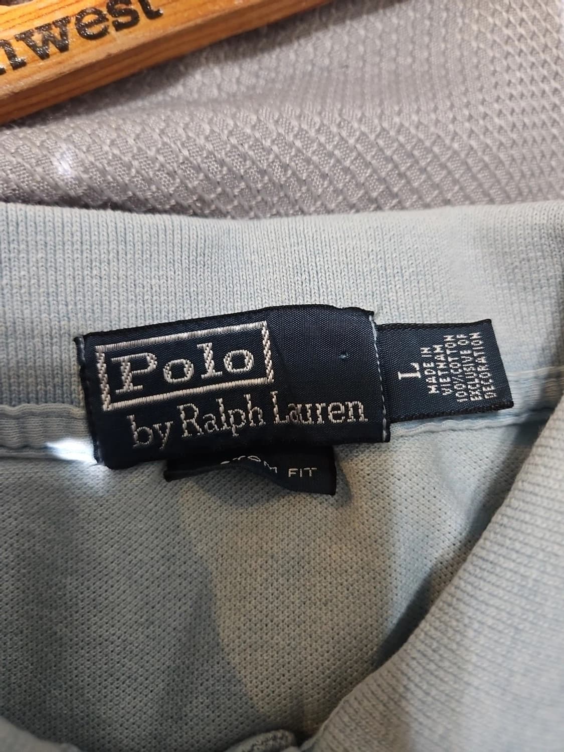 폴로 랄프로렌 빅포니 반팔 카라티 화이트 상품이미지3