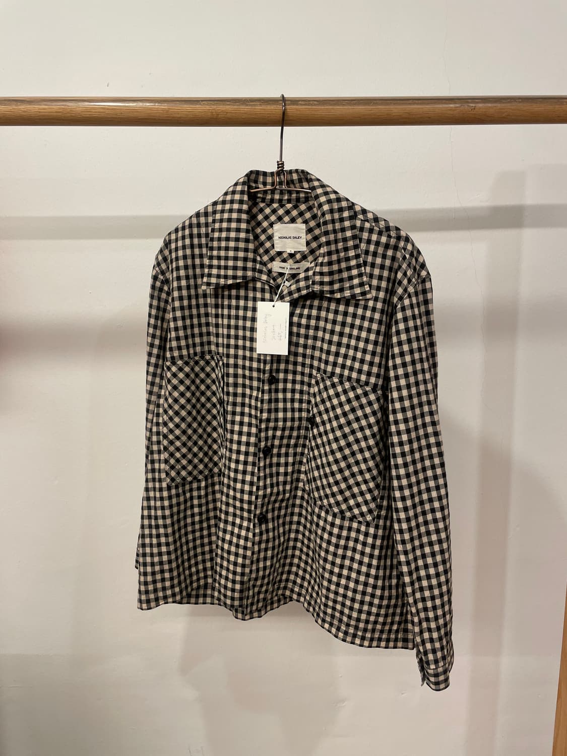 NICHOLAS DALEY check shirt jacket 상품이미지1