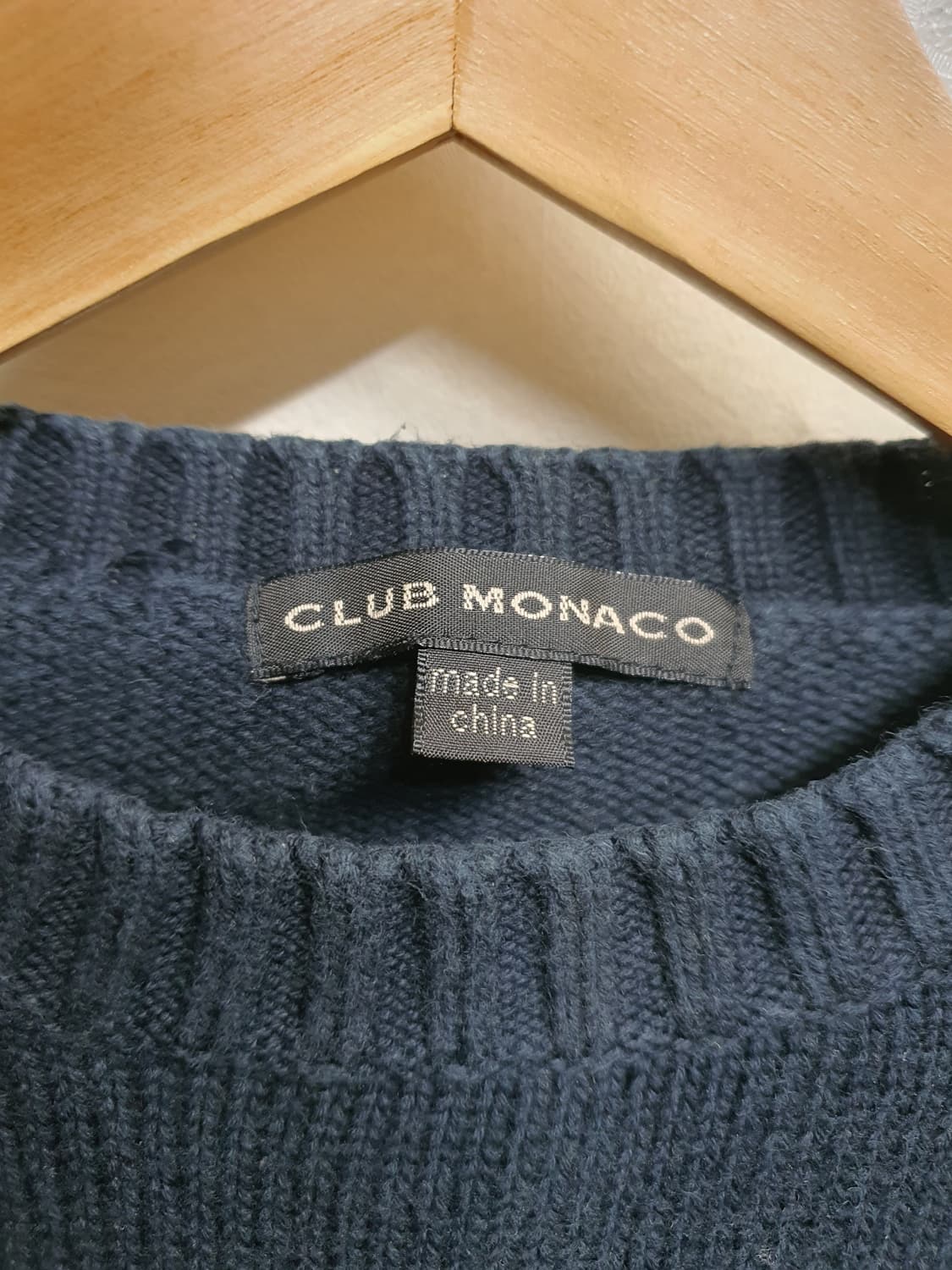 클럽모나코 빈티지 니트 스웨터 XS 상품이미지3