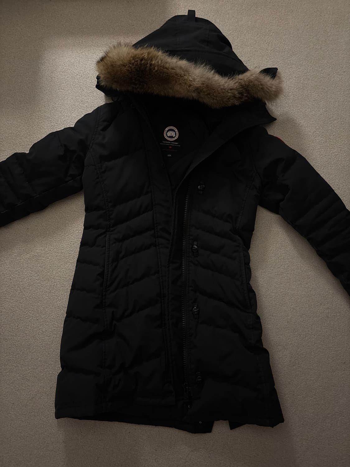 캐나다구스 여성 로레트 파카 블랙 색상 XS  상품이미지3